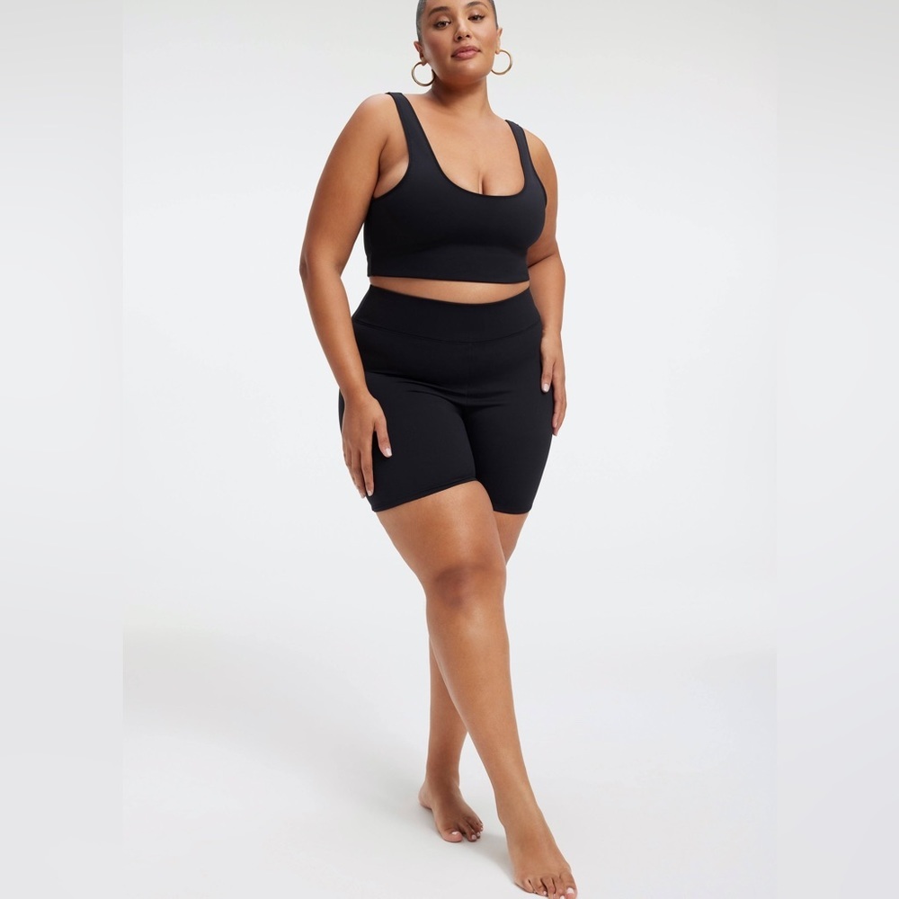 (B1) Good‎ American Sculpt Crop Tank, Size 7 = 4 X-Large, NWT